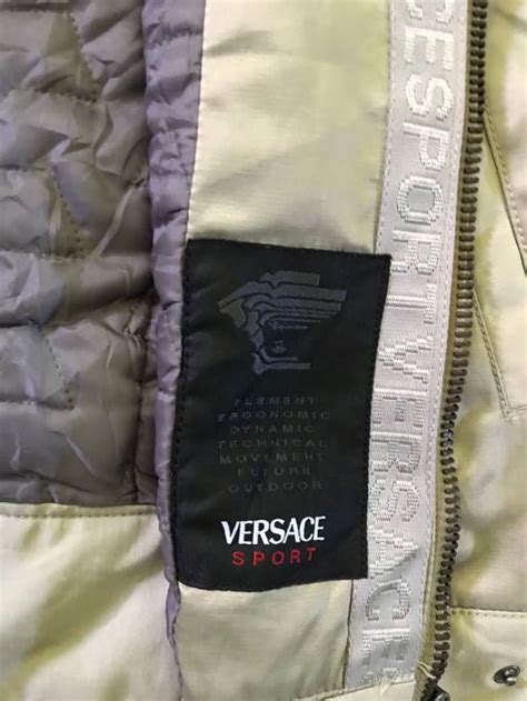 versace sport leather jacket|Versace jacket price.